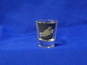 Shenlong, shot glass